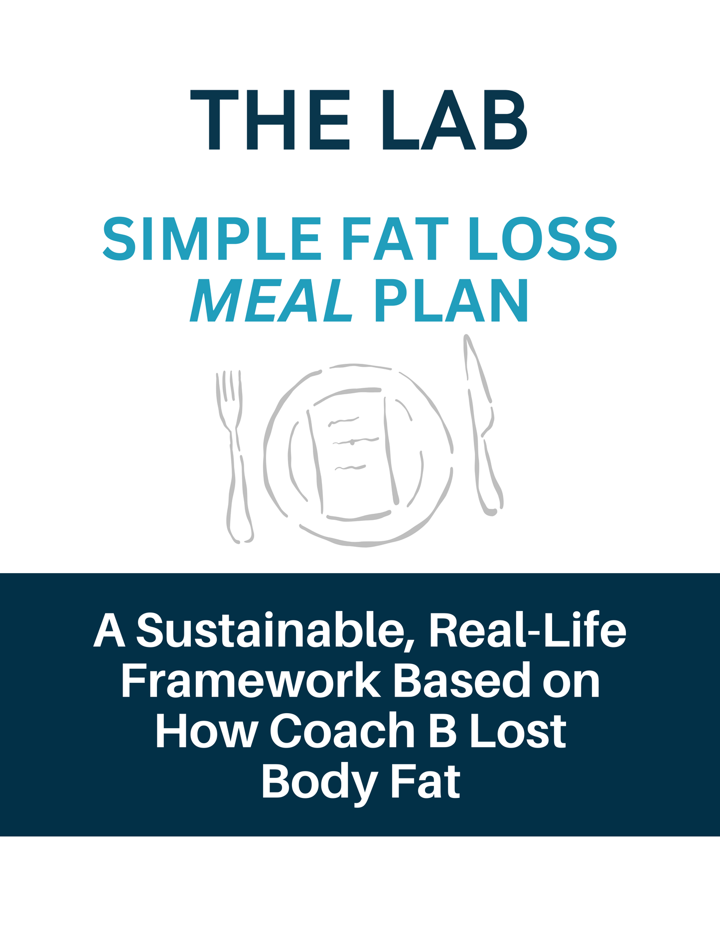 Simple Fat Loss Meal Plans:  A Sustainable, Real-Life Framework Based on How Coach B Lost Body Fat